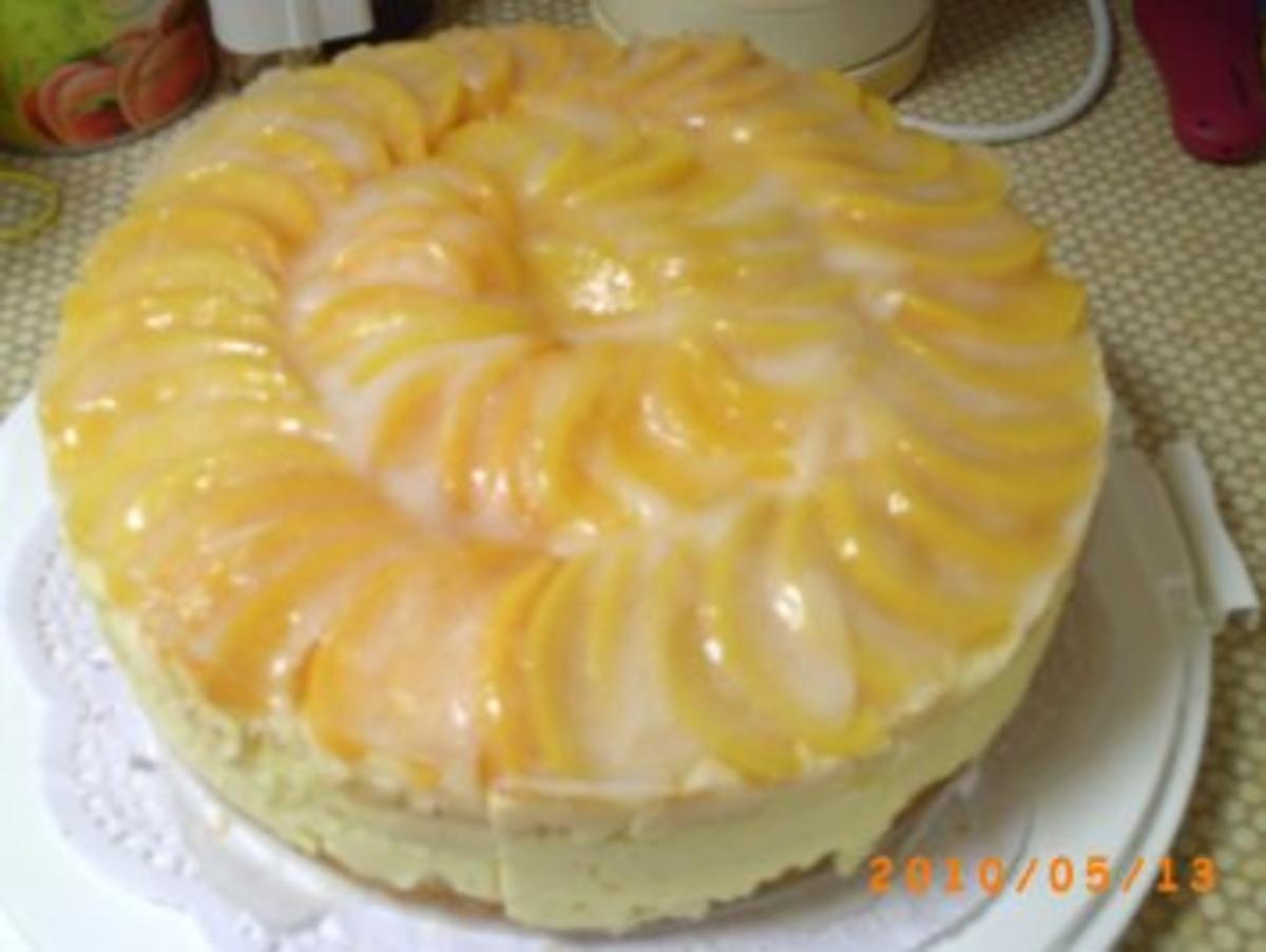Torten: Pfirsich-Pudding-Torte - Rezept - Bild Nr. 13