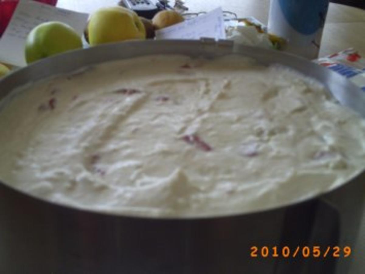 Torten: Erdbeer-Käsesahnetorte - zum französischen Muttertag "Fete de Maman" - Rezept - Bild Nr. 6