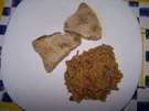 Thunfischsteak auf Linsengemüse - Rezept