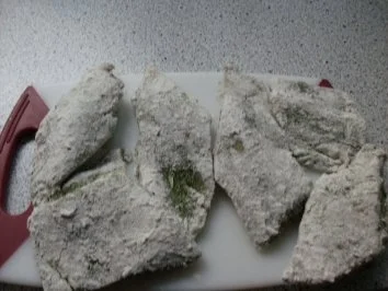 Rezept: Seelachsfilet mit Kräuterpanade Bild Nr. 5 Seelachsfilet mit Kräuterpanade - Rezept - Bild Nr. 5