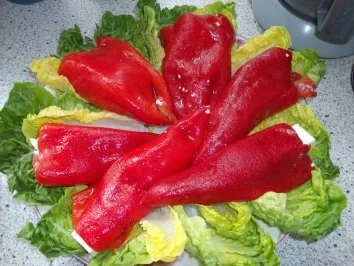 gegrillte, gefüllte Paprika - Rezept - Bild Nr. 3