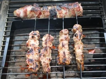 Südafrikanischer Steakspieß mit Ananas-Chutney - Rezept