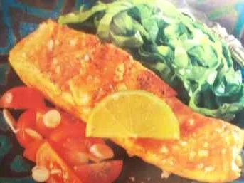 Pikant gegrillter Lachs - Rezept