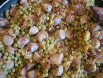 schmackhafte wurstpfanne - Rezept - Bild Nr. 4