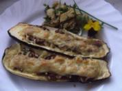 Rezept: Zucchini mit Champignonfüllung Zucchini mit Champignonfüllung - Rezept