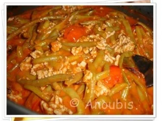 Hackfleischgericht - Bohnen-Mett- Auflauf - Rezept