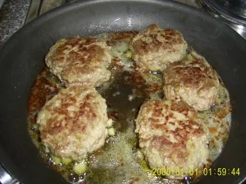 Fleischküchle und Kolrabi im Kartoffelkino - Rezept - Bild Nr. 2