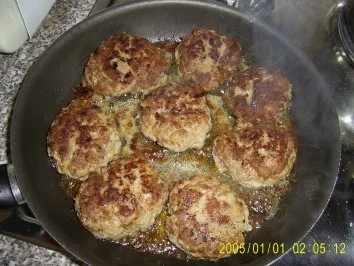 Fleischküchle und Kolrabi im Kartoffelkino - Rezept - Bild Nr. 3