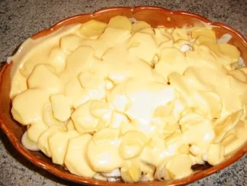 Rezept: Lauch-Fleichkäs- Auflauf Bild Nr. 6 Lauch-Fleichkäs- Auflauf - Rezept - Bild Nr. 6