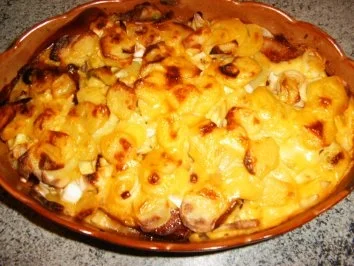 Rezept: Lauch-Fleichkäs- Auflauf Bild Nr. 7 Lauch-Fleichkäs- Auflauf - Rezept - Bild Nr. 7