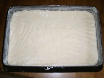 Rezept: Rhabarberstreuselkuchen Bild Nr. 2 Rhabarberstreuselkuchen - Rezept - Bild Nr. 2