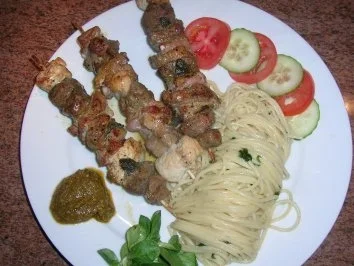 Rezept: Spiedini misti spoletini (gemischte Fleischspieße aus Spoleto) Bild Nr. 9 Spiedini misti spoletini (gemischte Fleischspieße aus Spoleto) - Rezept - Bild Nr. 9