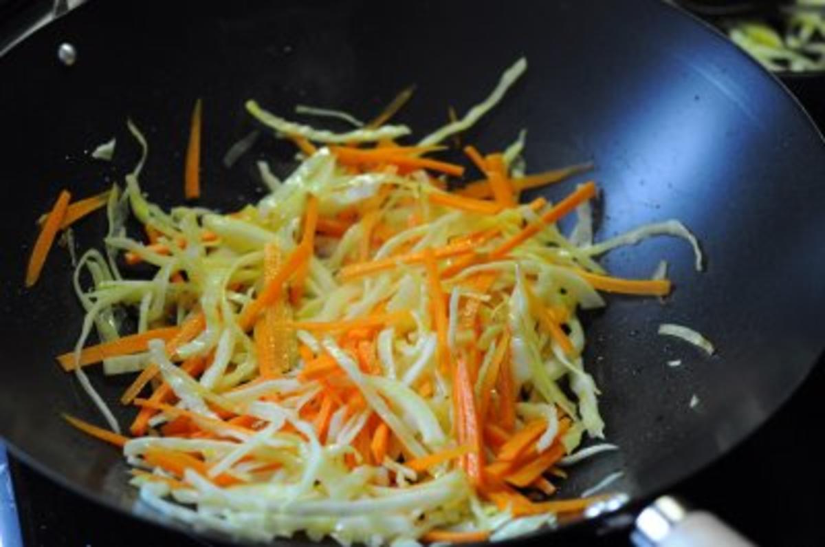 Reis mit Weißkraut und Karotten - Rezept - Bild Nr. 4