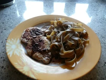 Schnitzel in Balsamicosoße - Rezept