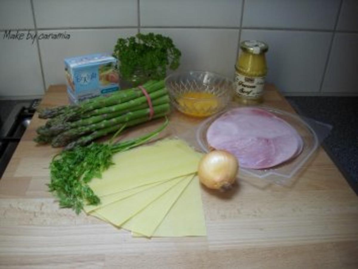 Bilder für Spargel-Cannelloni - Rezept