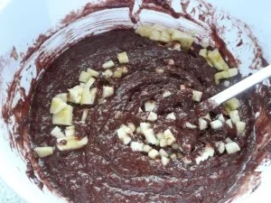 Rezept: Fluffige Schoko-Bananen-Muffins Bild Nr. 3 Fluffige Schoko-Bananen-Muffins - Rezept - Bild Nr. 3