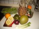 Rucola mit Mango-Orange-Advocado - Rezept