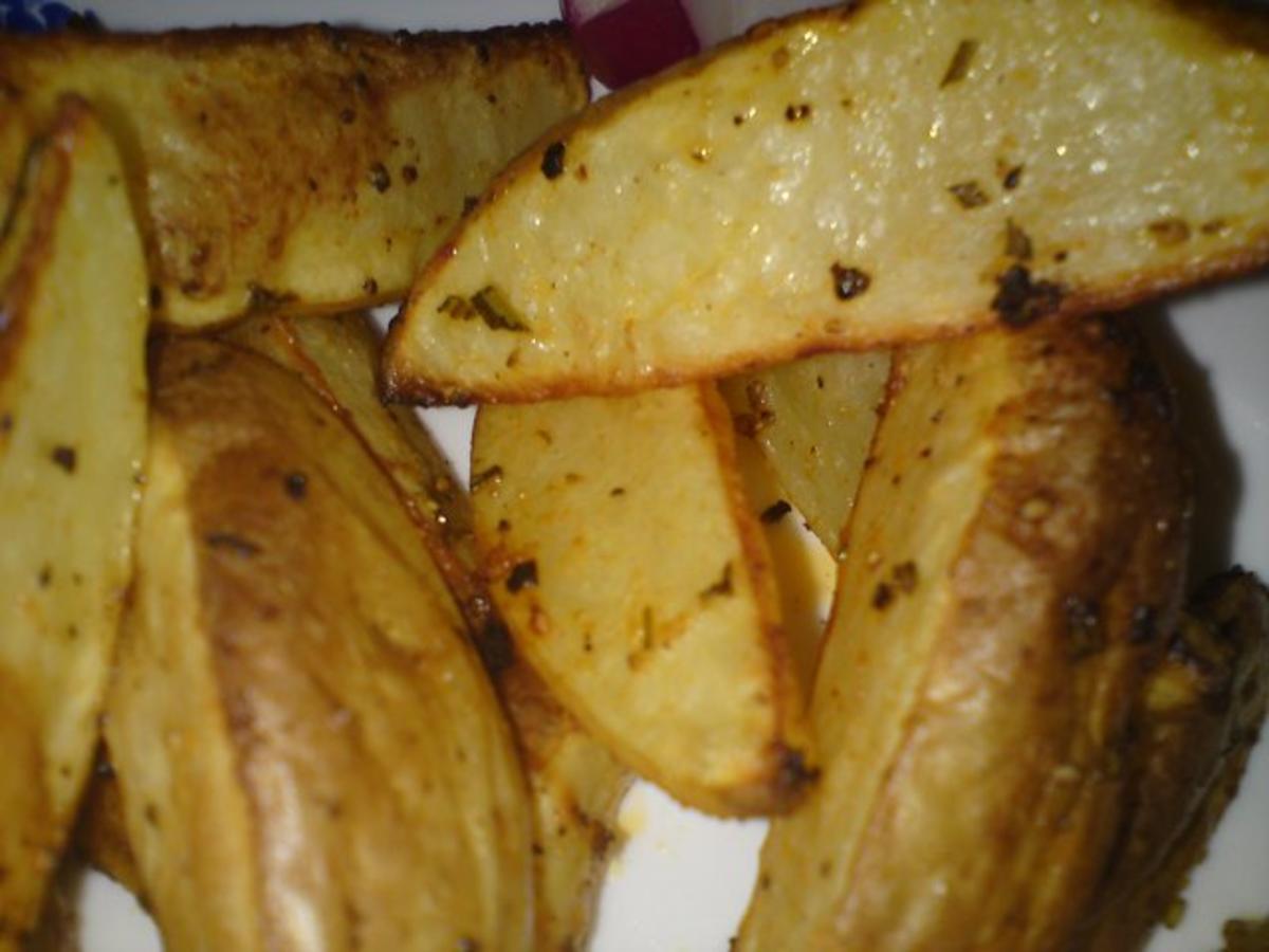 Kartoffelspalten aus dem Ofen - Rezept - Bild Nr. 4