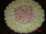 Marmorierter Himbeer-Käsekuchen - Rezept