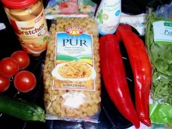 Rezept: Herziger Nudel-Gemüse-Spaß Bild Nr. 2 Herziger Nudel-Gemüse-Spaß - Rezept - Bild Nr. 2