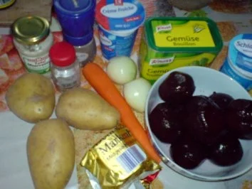 Rezept: Feines Rote Beete Süppchen Bild Nr. 4 Feines Rote Beete Süppchen - Rezept - Bild Nr. 4