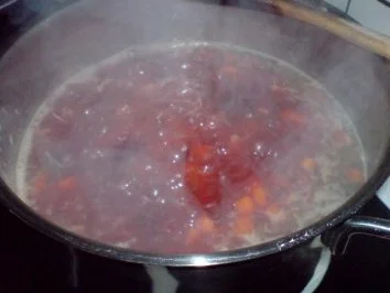 Rezept: Feines Rote Beete Süppchen Bild Nr. 7 Feines Rote Beete Süppchen - Rezept - Bild Nr. 7