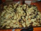 Schupfnudeln an einer Pilzsauce und Salat - Rezept