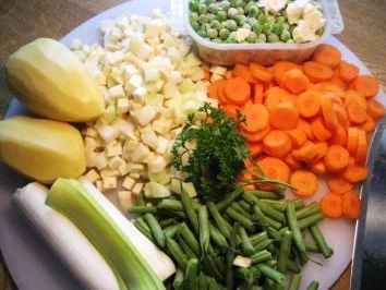 Rezept: Quer durch den Garten-Eintopf hieß es früher .... Bild Nr. 3 Quer durch den Garten-Eintopf hieß es früher .... - Rezept - Bild Nr. 3