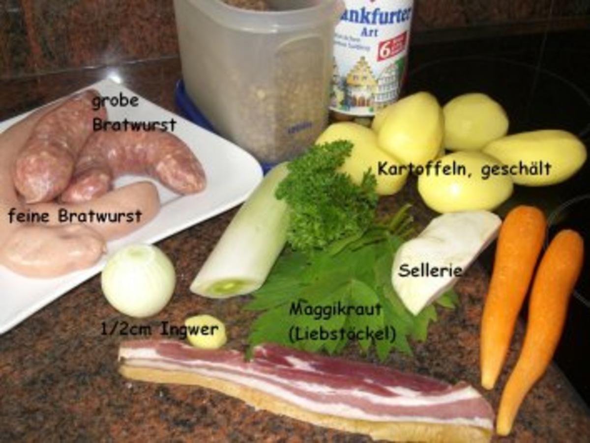 Suppe:   LINSENSUPPE - Rezept - Bild Nr. 2