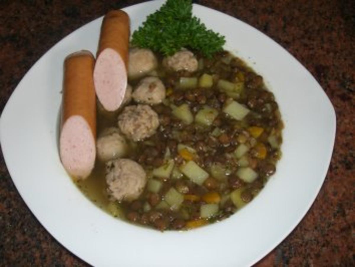 Suppe:   LINSENSUPPE - Rezept - Bild Nr. 6