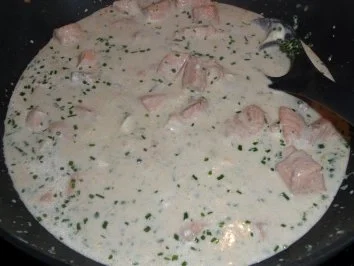 Lachspfännchen mit Reis der schnellen Art - Rezept - Bild Nr. 2