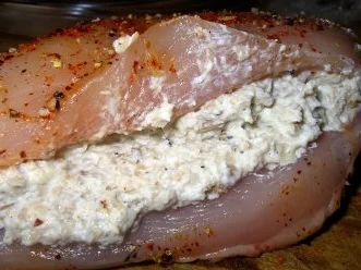 Mit Steinpilzen gefüllte Hähnchenbrust im Speckmantel - Rezept - Bild Nr. 6