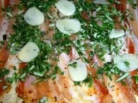 Mit Steinpilzen gefüllte Hähnchenbrust im Speckmantel - Rezept - Bild Nr. 7