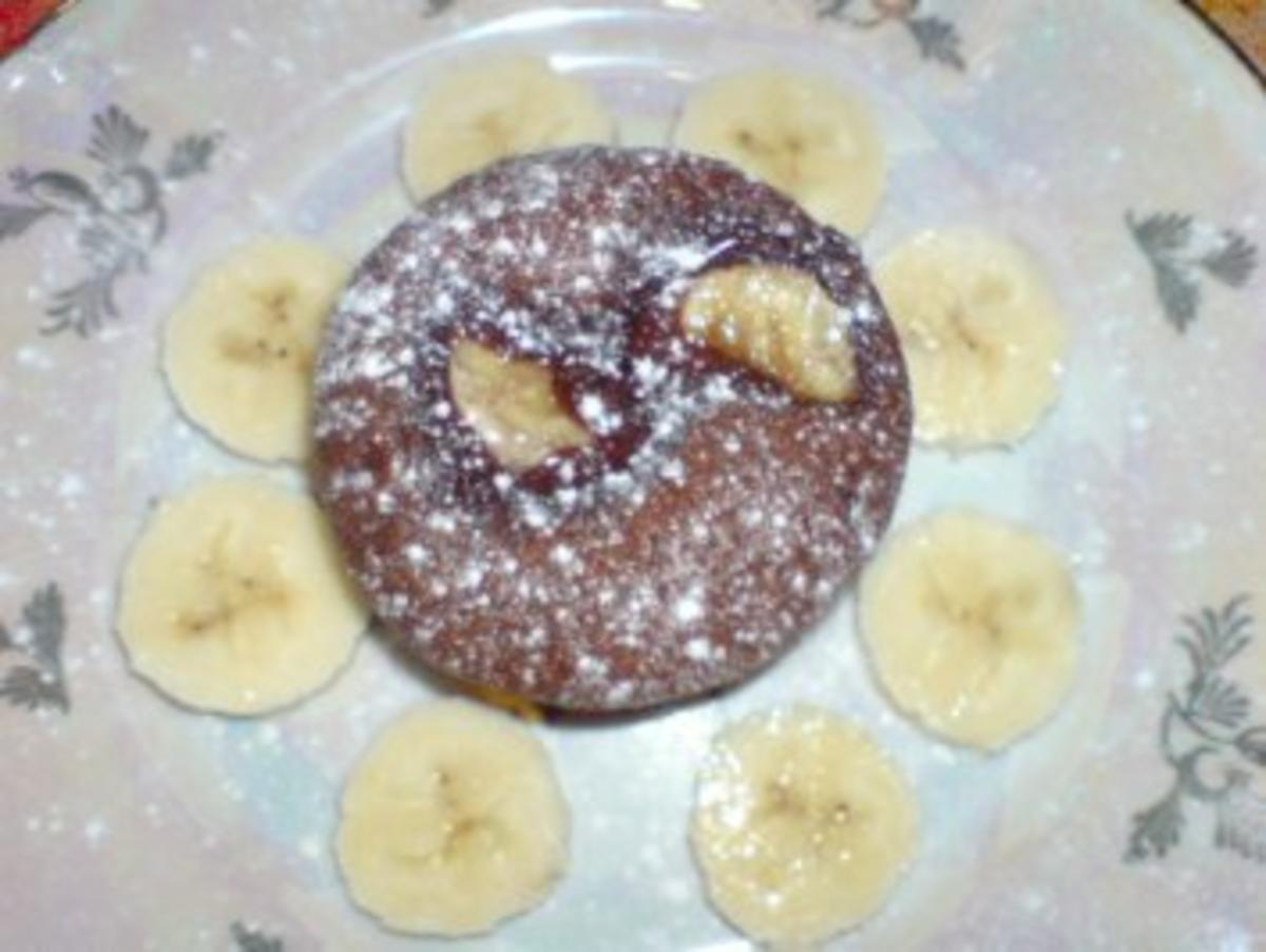 Bananen-Muffin mit flüssigem Kern - Rezept - Bild Nr. 2