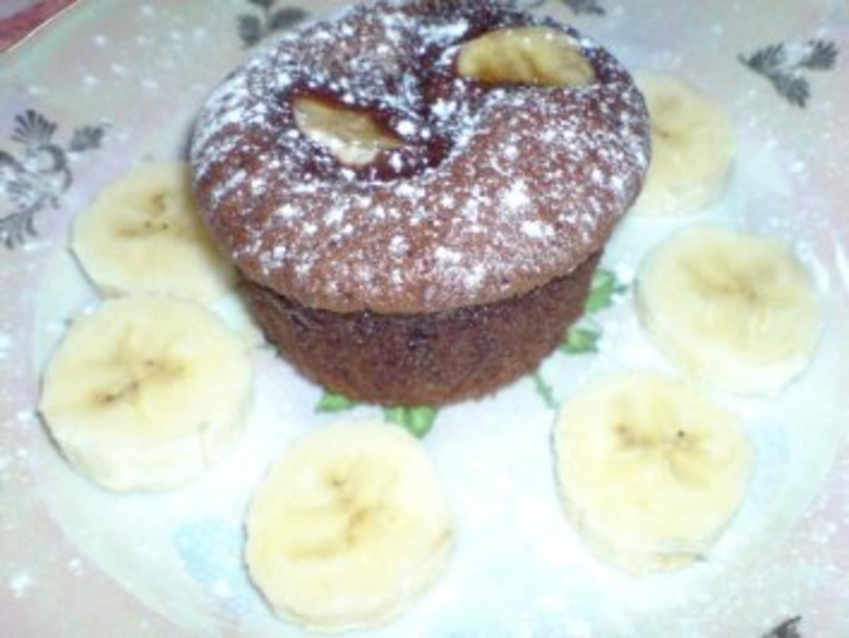 Bananen-Muffin mit flüssigem Kern - Rezept - Bild Nr. 16