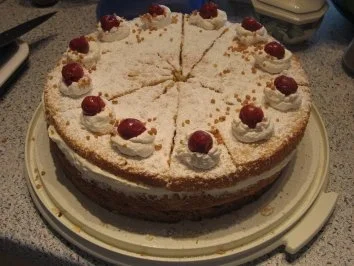 Torte - BESCHWIPSTE KIRSCHEN FÜR EUCH - Rezept - Bild Nr. 8
