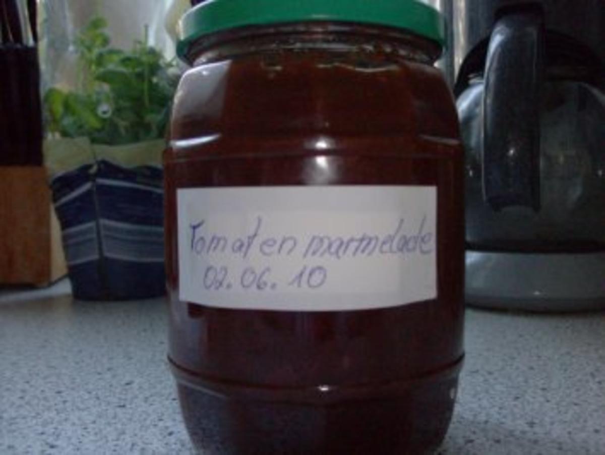 Tomaten-Marmelade - Rezept