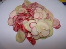 Rezept: Gurken-Tomaten-Radieschen-Salat Gurken-Tomaten-Radieschen-Salat - Rezept