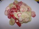 Gurken-Tomaten-Radieschen-Salat - Rezept