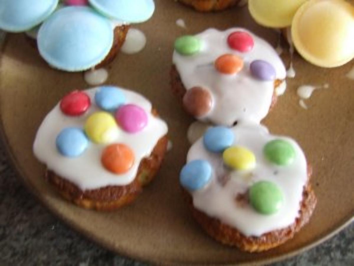 Muffins mit Brausepulver-Kick und Smarties - Rezept - Bild Nr. 3