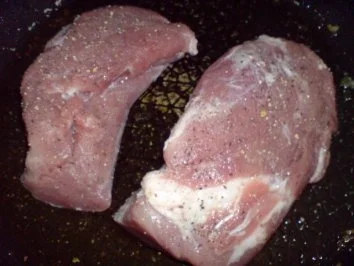 Schweinefilet in Zwiebelsoße - Rezept - Bild Nr. 6