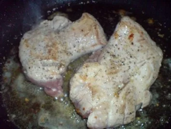 Schweinefilet in Zwiebelsoße - Rezept - Bild Nr. 7