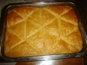 GALAKTOBOUREKO ( MILCHAUFLAUF ) - Rezept - Bild Nr. 3