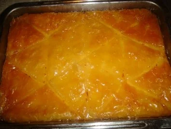 GALAKTOBOUREKO ( MILCHAUFLAUF ) - Rezept - Bild Nr. 4