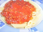 Meine kunterbunte Pasta-Soße - Rezept