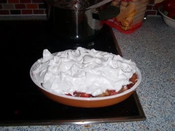 Rhabarber-Erdbeer-Auflauf - Rezept - Bild Nr. 5