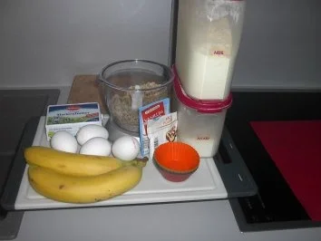 Rezept: Bananen - Nuss - Muffins Bild Nr. 2 Bananen - Nuss - Muffins - Rezept - Bild Nr. 2