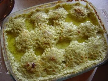 Rezept: Hackbällchen in Kräuter-Feta-Sauce, überbacken Bild Nr. 6 Hackbällchen in Kräuter-Feta-Sauce, überbacken - Rezept - Bild Nr. 6