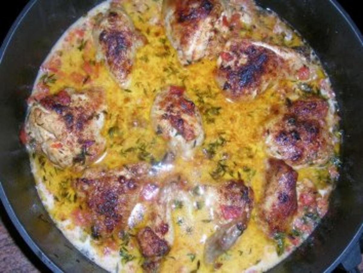 Huhn in Wermutsahne (Pollo alla panna) es schmeckt einfach genial und lecker - Rezept - Bild Nr. 7