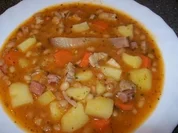 Eintopf - Bohnensuppe - Rezept